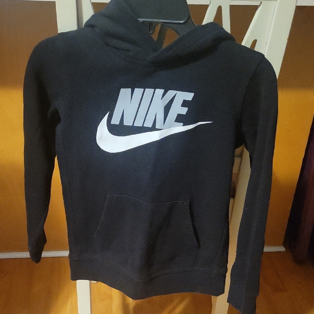 Nike Black Pullover with White Logo